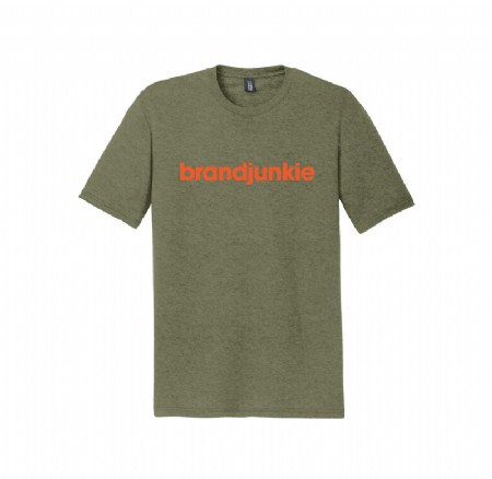 Unisex Brand Junkie Shirt - Military Green