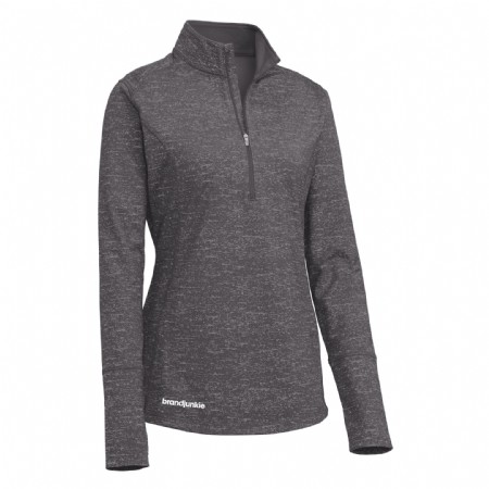 Sport-Tek Ladies Sport-Wick Stretch Reflective Heather 1/2-Zip Pullover #2
