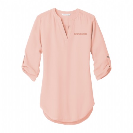 Port Authority Ladies  Sleeve Tunic Blouse