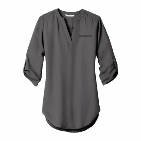Port Authority Ladies  Sleeve Tunic Blouse #2