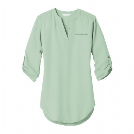 Port Authority Ladies  Sleeve Tunic Blouse #3